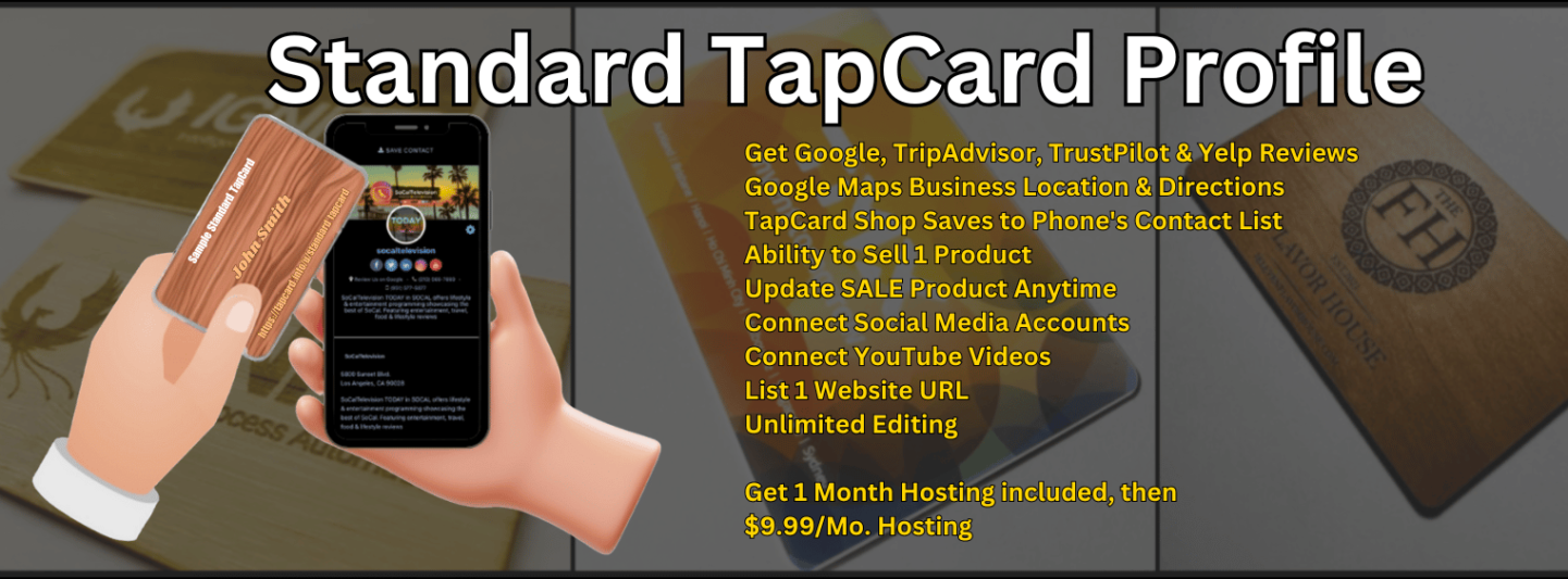Sample Standard TapCard
