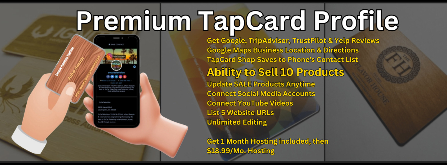 Sample Premium TapCard